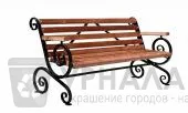 Скамейка Лоза с подлокотником 1.5 метра