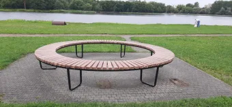 Скамейка Круглая